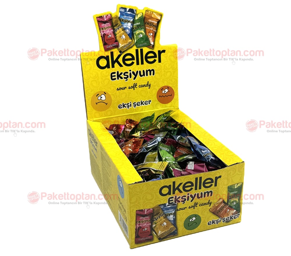 Akeller Ekşiyum Yumuşak Şeker 4 Gr x150 li Paket