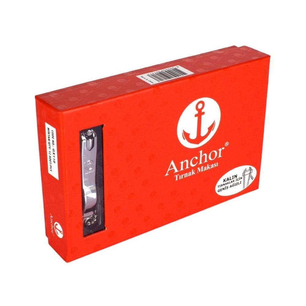 Anchor Tırnak Makası Büyük ANC 110  (Geniş Ağızlı) x12 li Paket