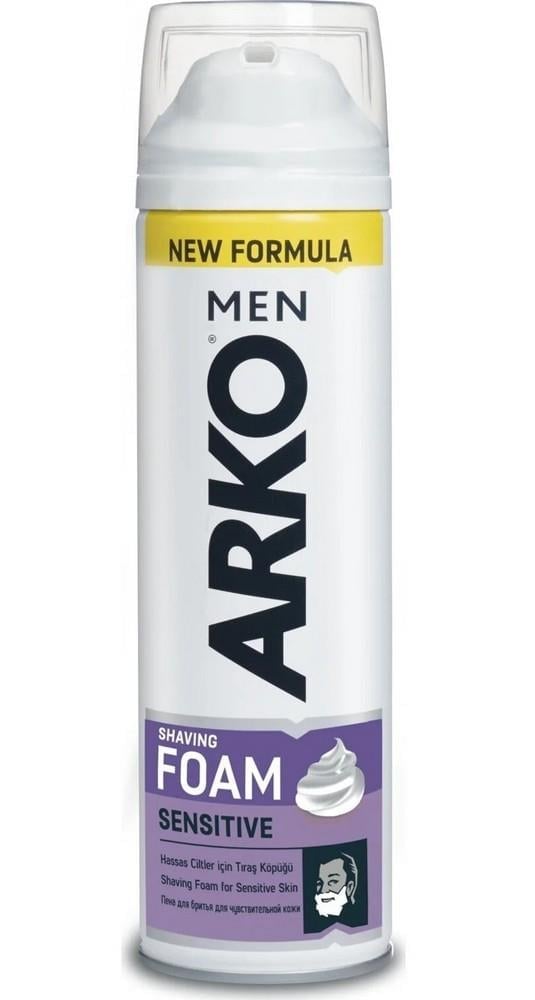 Arko 200 Ml Tıraş Köpüğü Sensitive x6 lı Paket