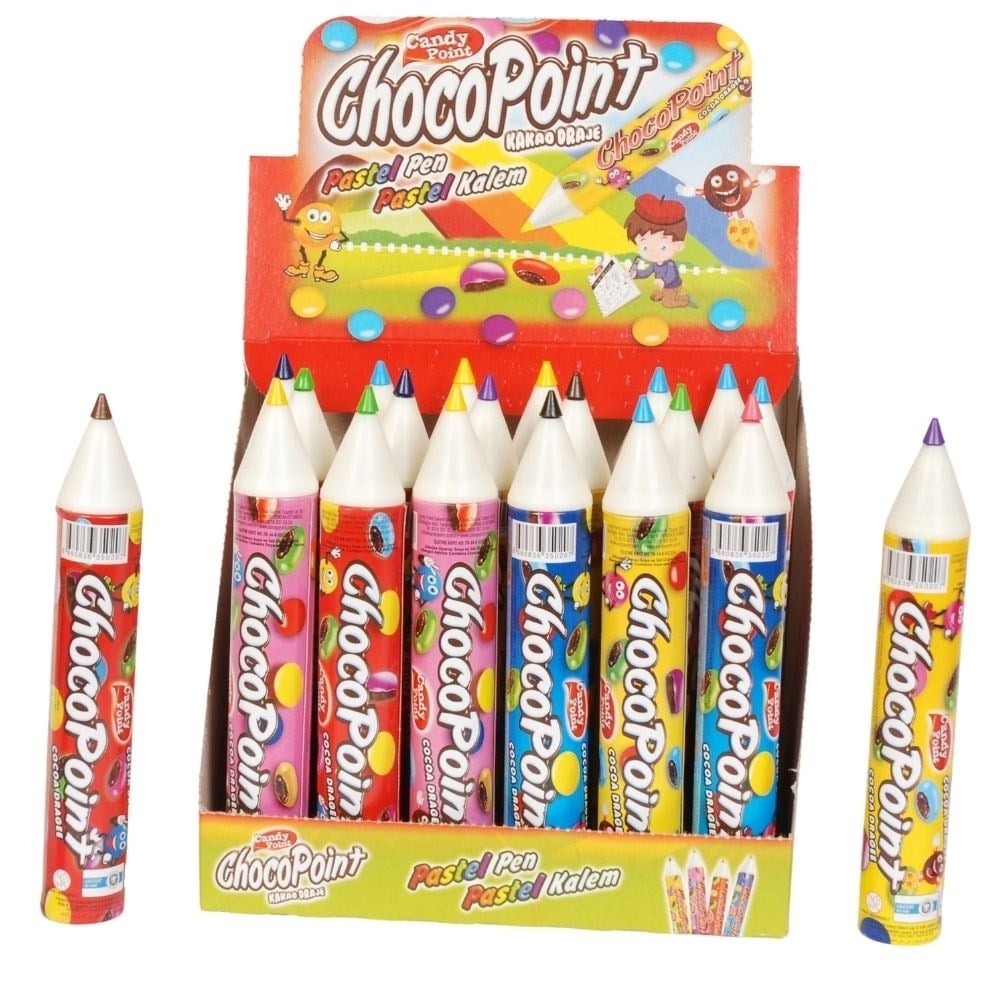 Candypoint Magic Pen Draje Şeker 10 Gr  x24 lü Paket