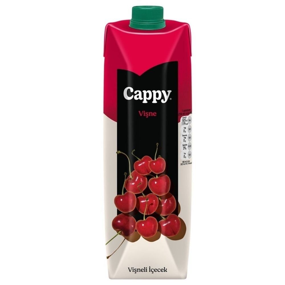 Cappy 1 Lt Vişneli İçecek x12 li Koli