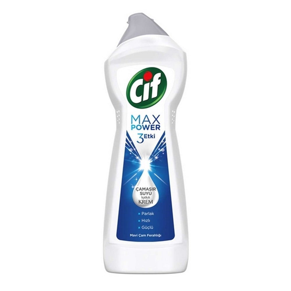Cif Krem Max Power 450 Ml Mavi Çam