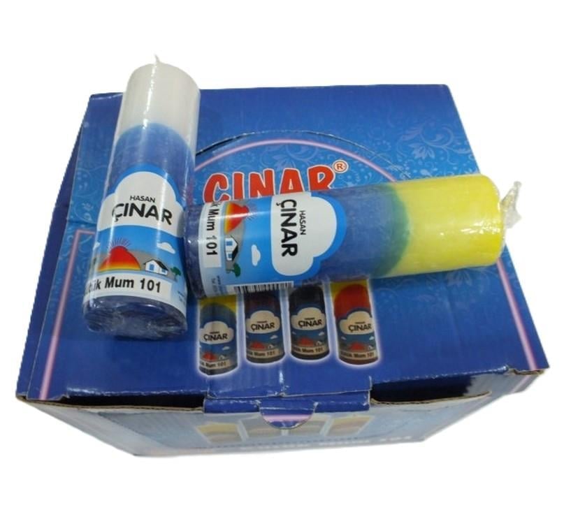 Çınar 101 Kütük Mum x20 li Paket