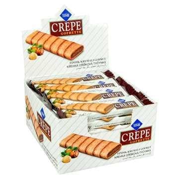 Çizmeci Crepe Gofrette 16 Gr Fındık Kremalı x24 lü Paket