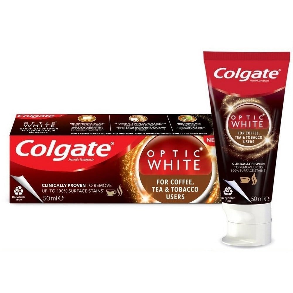Colgate Optik White Çay Kahve 50 Ml