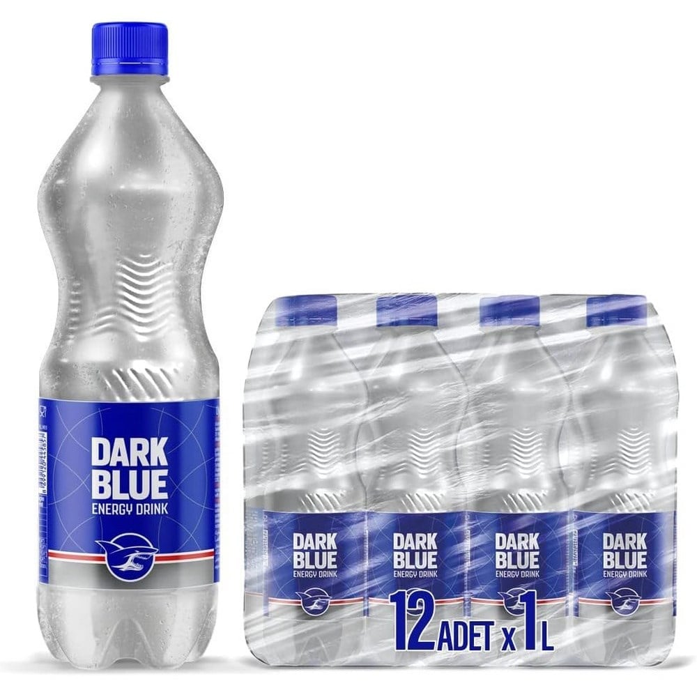 Dark Blue 1 Litre Enerji İçeceği x12 li Koli