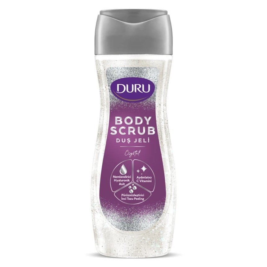 Duru Duş Jeli Body Scrup 450 Ml Crystal
