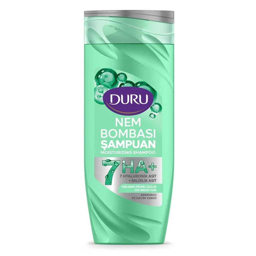 Duru Şampuan 400 Ml Nem Bombası Yağlanma Eğilimli Saçlar