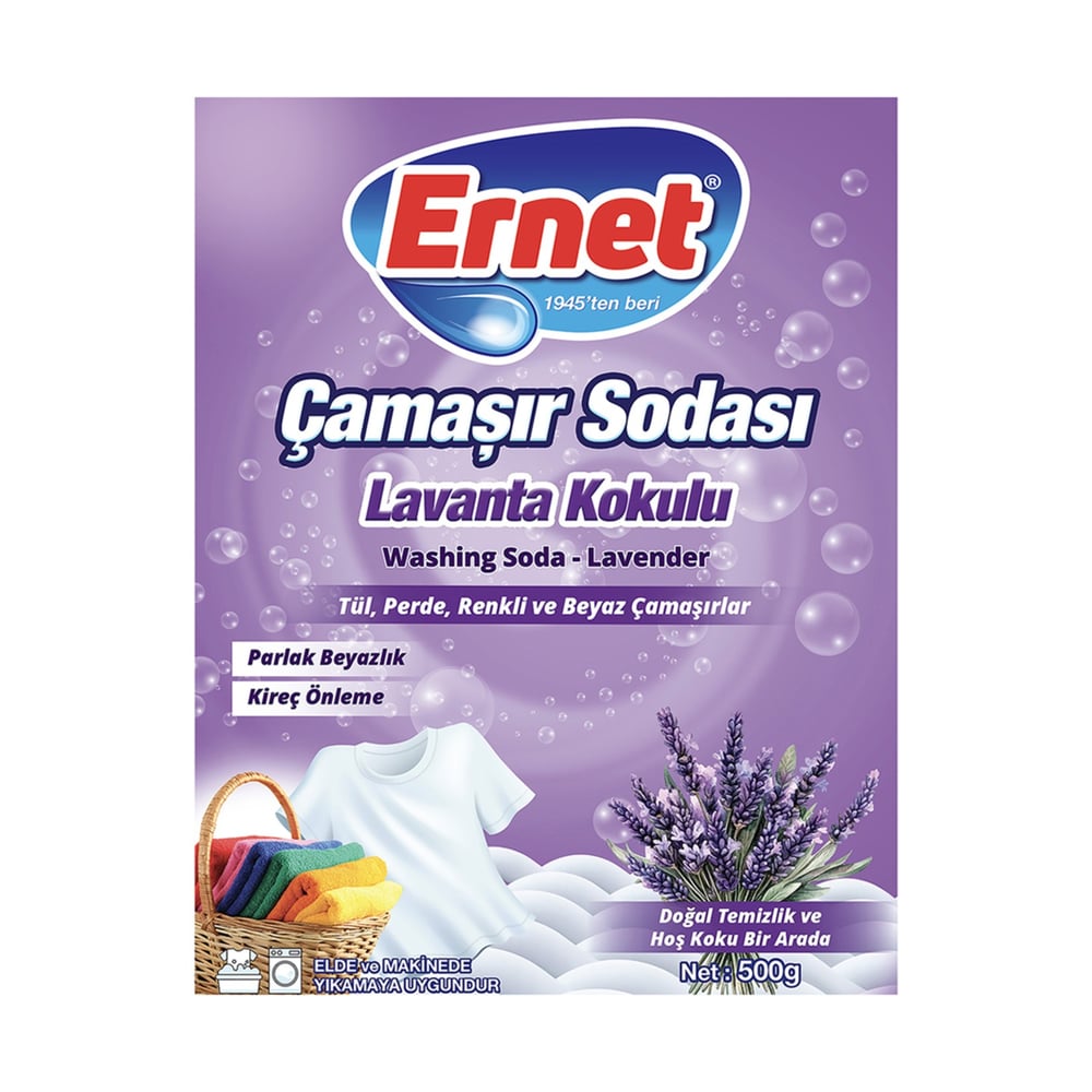 Ernet Çamaşır Sodası 500 Gr Lavanta