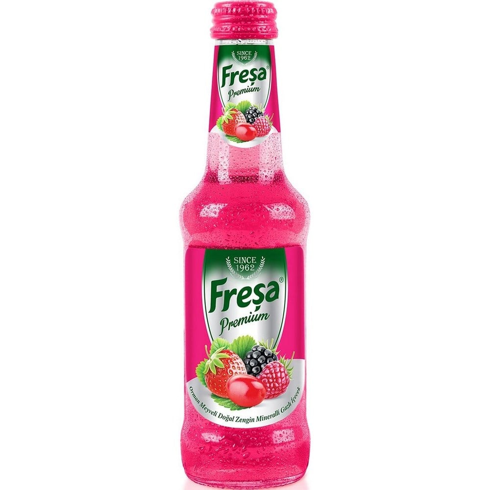 Freşa Premium Orman Meyv. Maden Suyu 250 Ml x24 lü Koli