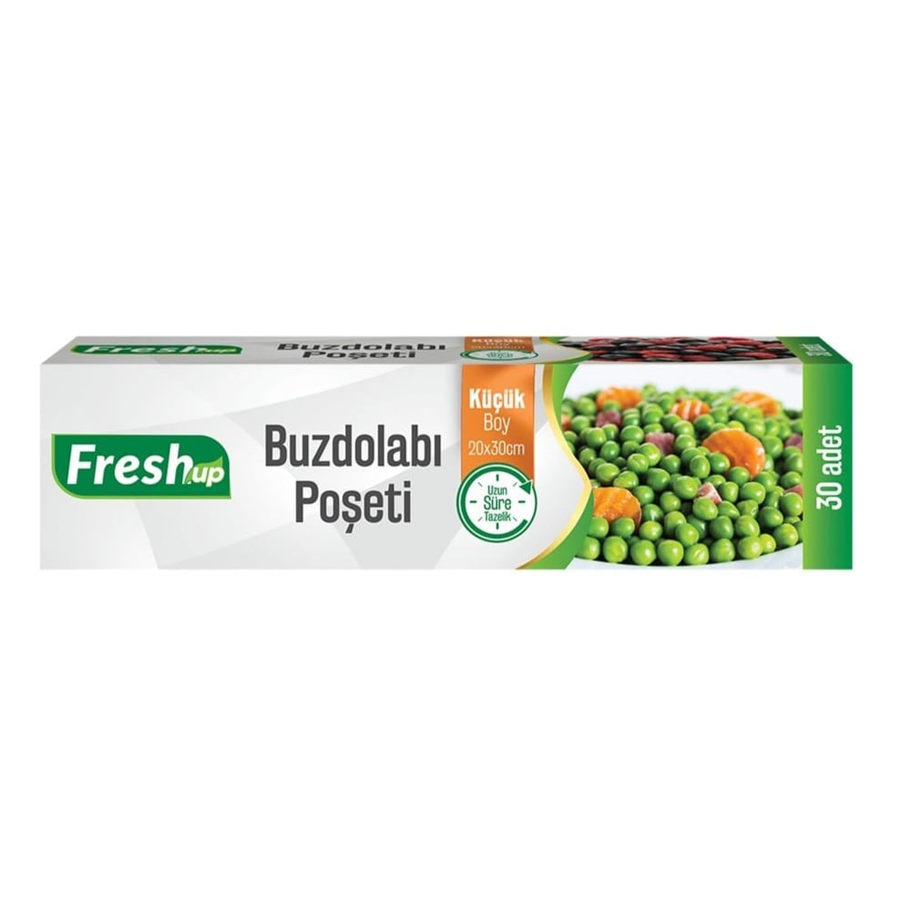 Fresh Up Buzdolabı Poşeti Küçük Boy 20x30 Cm 30 Adetli