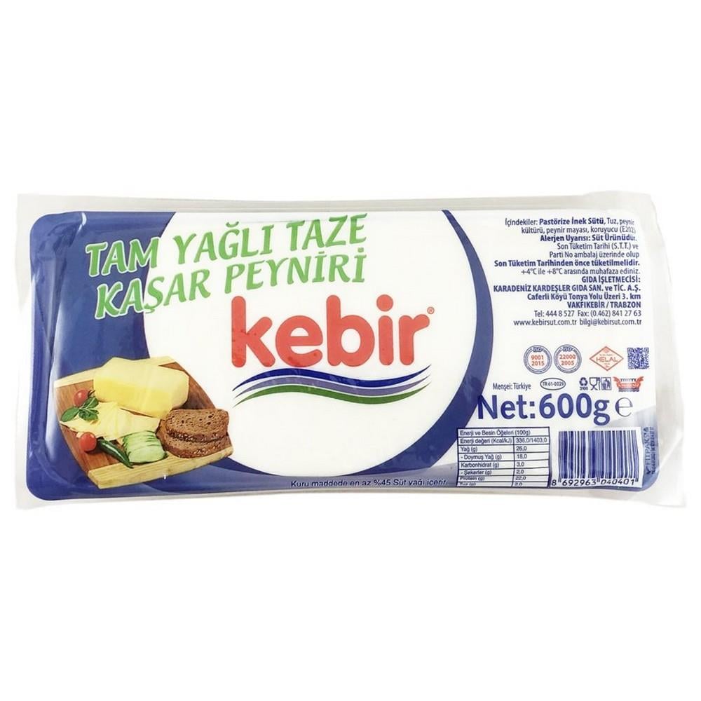 Kebir 600 gr Kaşar Peyniri