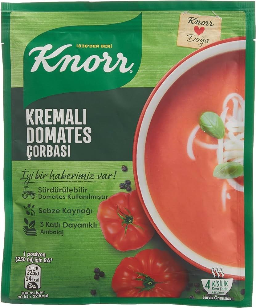 Knorr Çorba Kremalı Domates x12 li Paket
