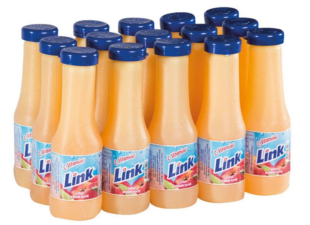 Link 200 Ml Şeftali Aromalı İçecek x15 li Koli