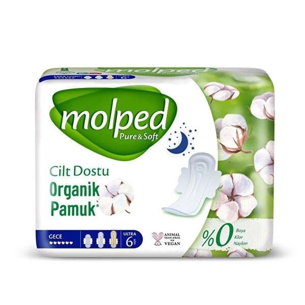 Molped Pure Soft Gece 6 lı x24 lü Koli