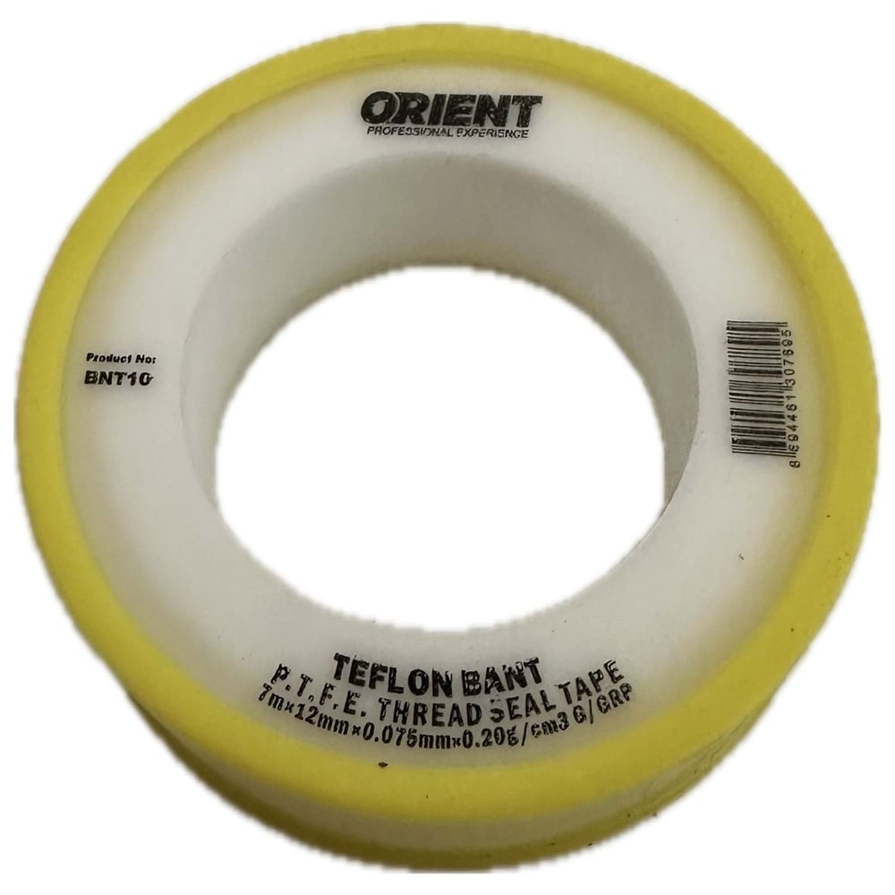 Orient Teflon Su Bandı 12 mm 7 Mt