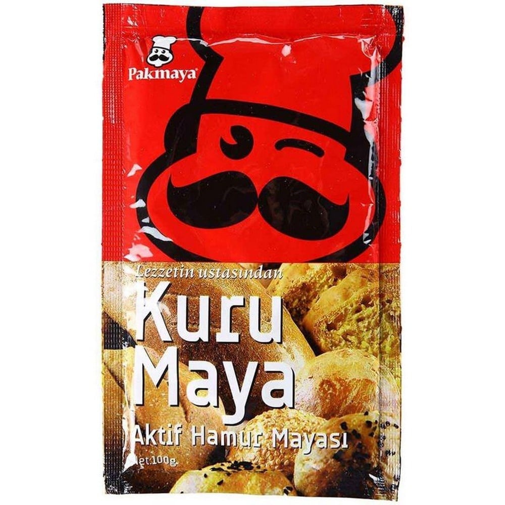 Pakmaya 100 Gr Kuru Maya Aktif Hamur Mayası