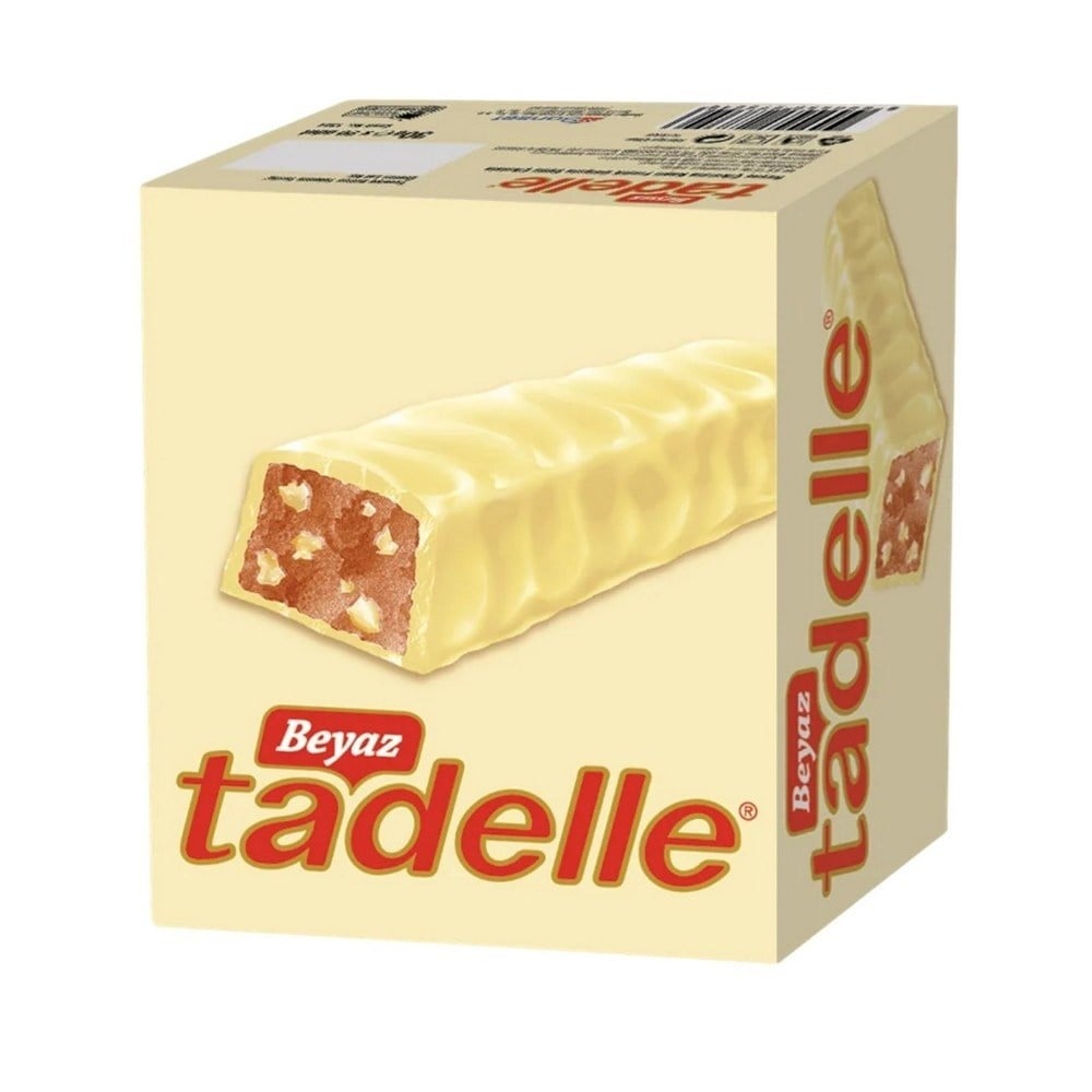 Tadelle Beyaz Çikolata Fındık Dolgulu 30 Gr x20 li Paket