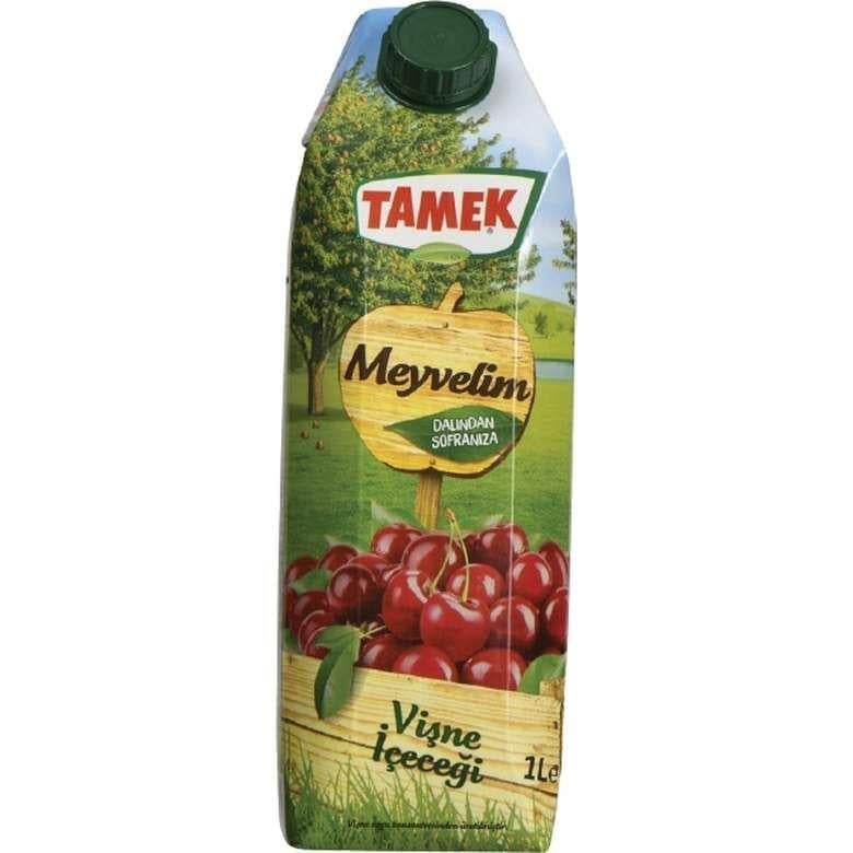 Tamek 1 lt Vişne Nektarı x12 li Koli