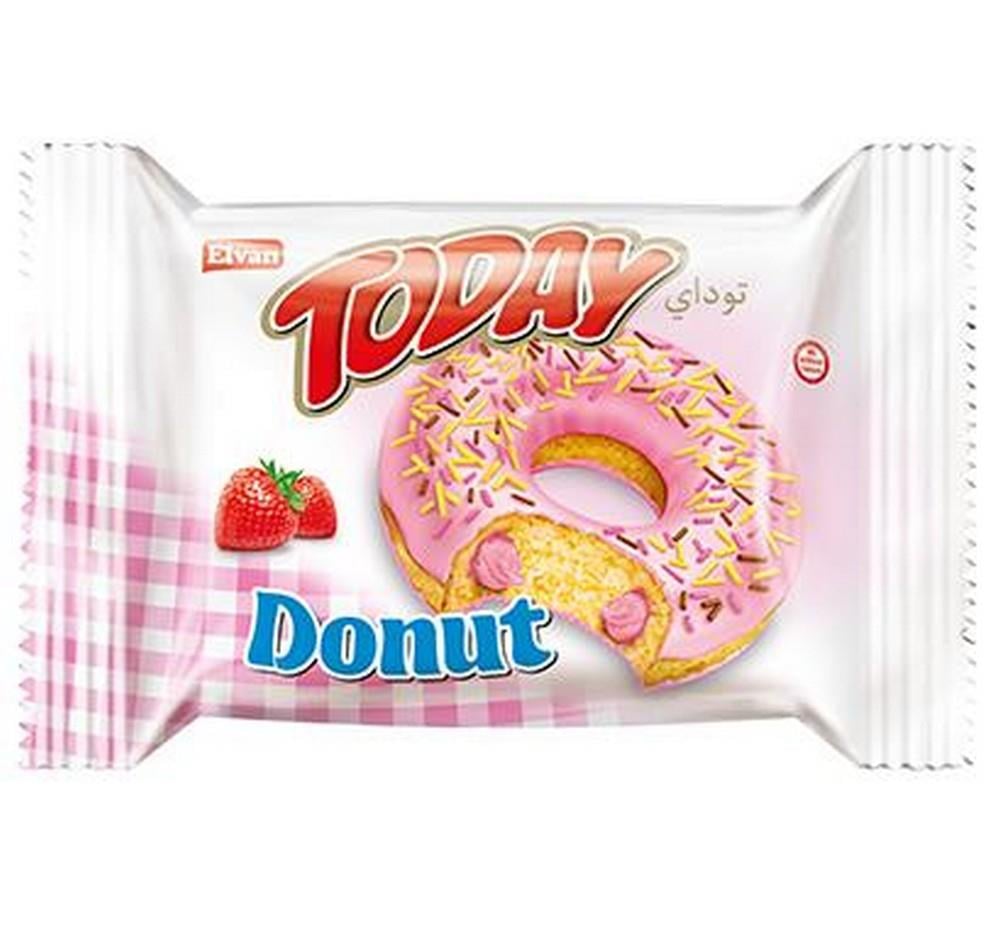 Today Donut Kek Çilekli 35 Gr x24 lü Paket