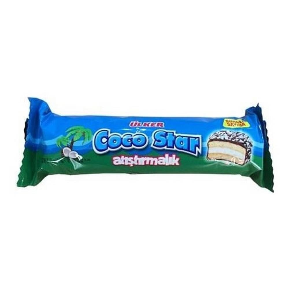 Ülker Coco Star Rulo Atıştırmalık Pasta 66 gr x24 lü Koli