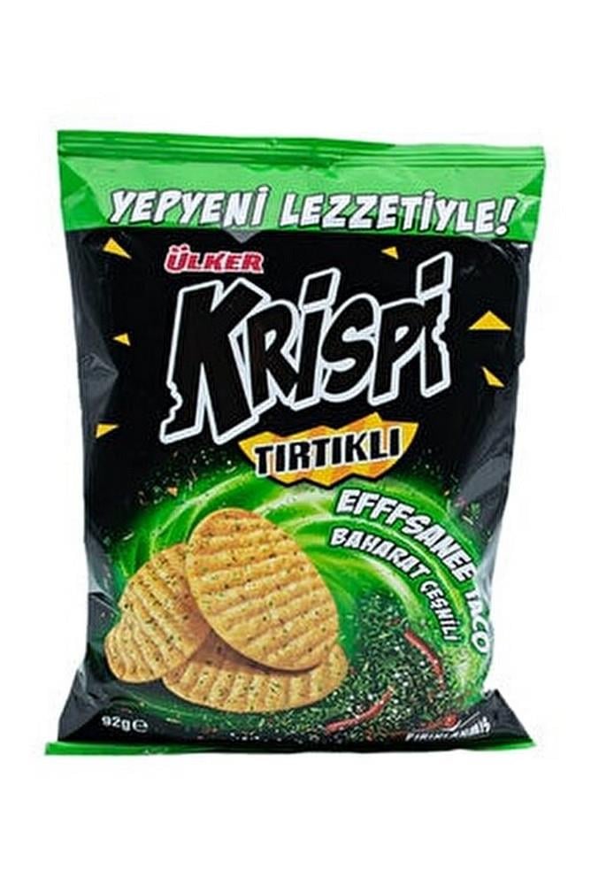 Ülker Krispi Tırtıklı Taco Baharatlı Kraker 48 gr x20 li Koli