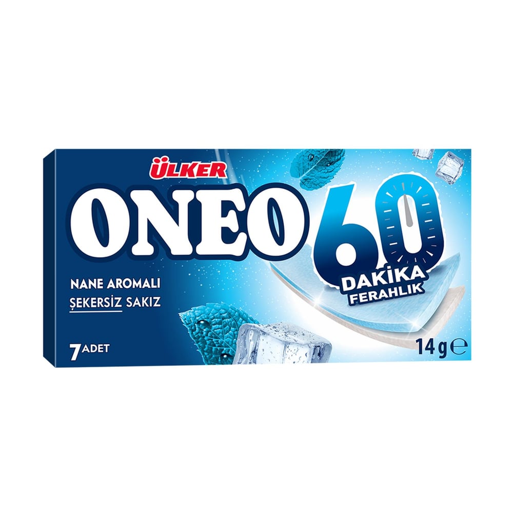 Ülker Oneo Slims 60 Dk Nane Aromalı Sakız x27 li Paket