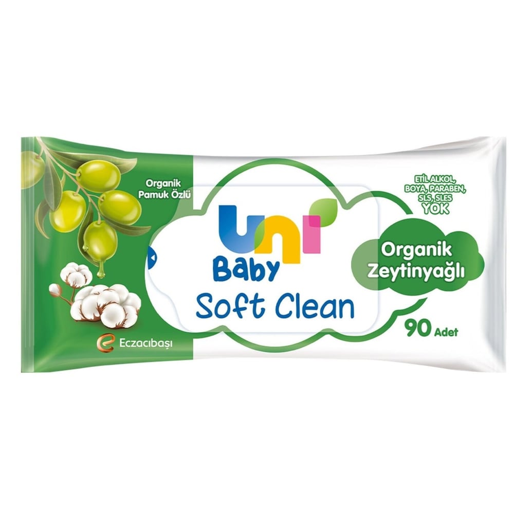 Uni Baby Aile Zeytinyağlı 90 lı Islak Mendil x24 lü Koli