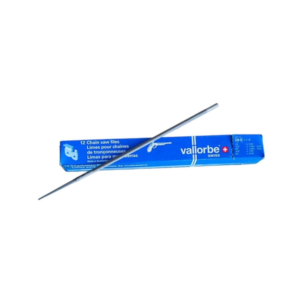 Vallorbe 5,5 mm (7/32) Motorlu Testere Eğesi