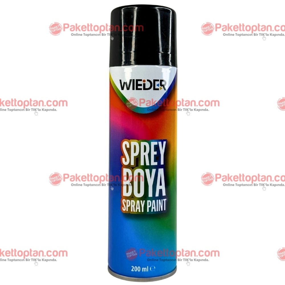 Weider Sprey Boya 200 Ml Siyah