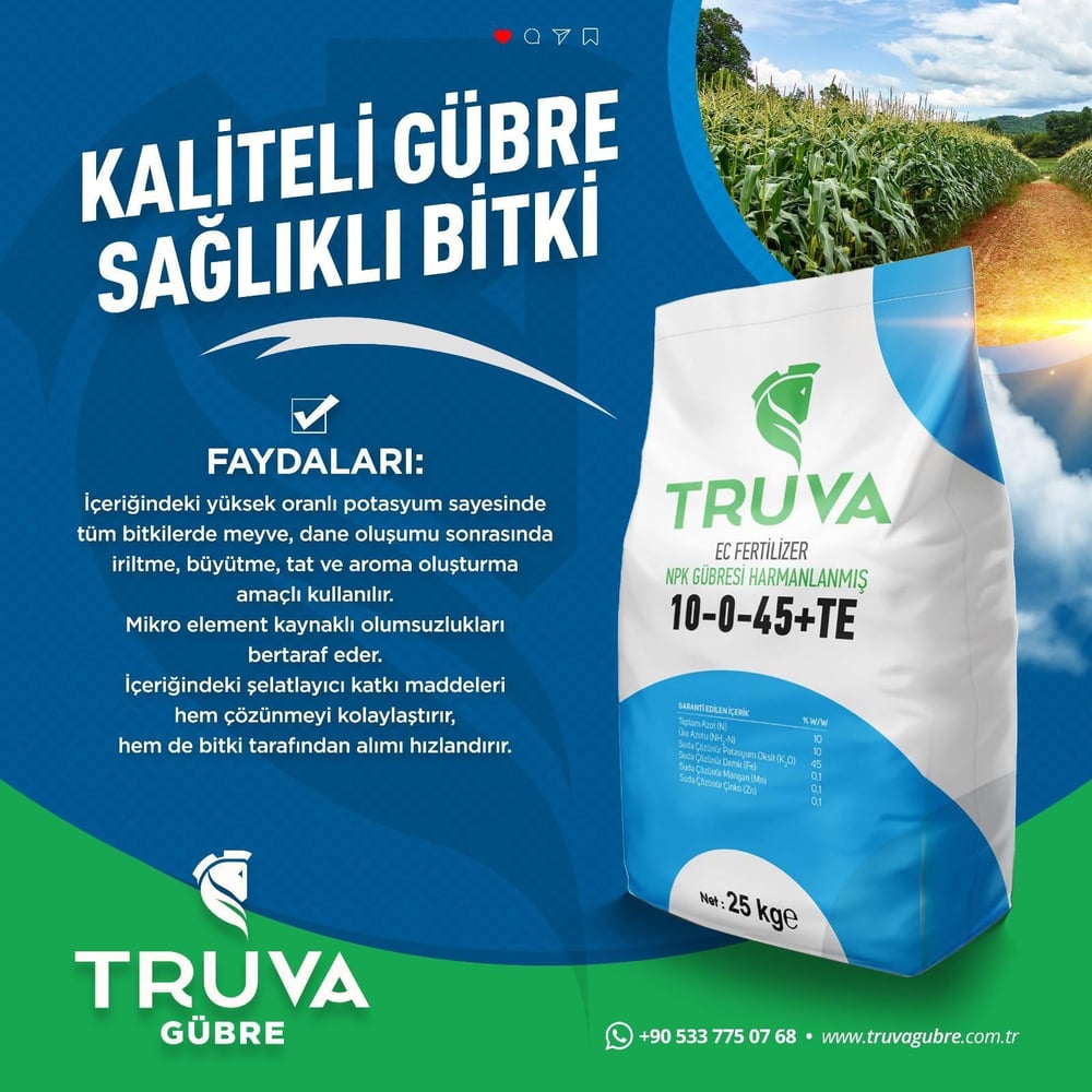 TRUVA 10-0-45+TE
