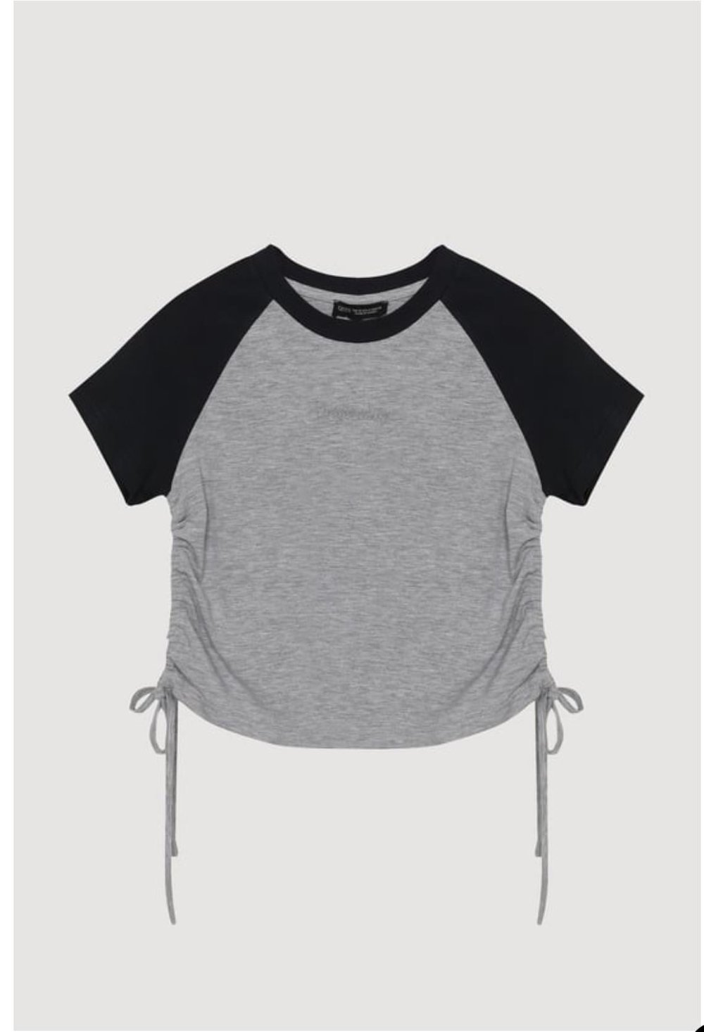 Büzgü Detaylı T-shirt