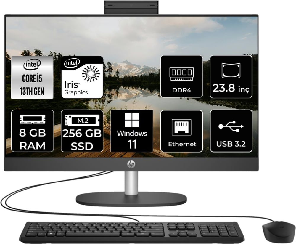Hp Proone 240 G10 Intel Core I5 1335U 8gb 256GB SSD 23.8