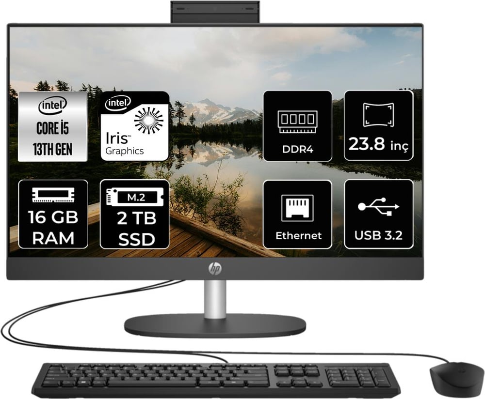 Hp Proone 240 G10 Intel Core I5 1335U 16GB 2tb SSD 23.8