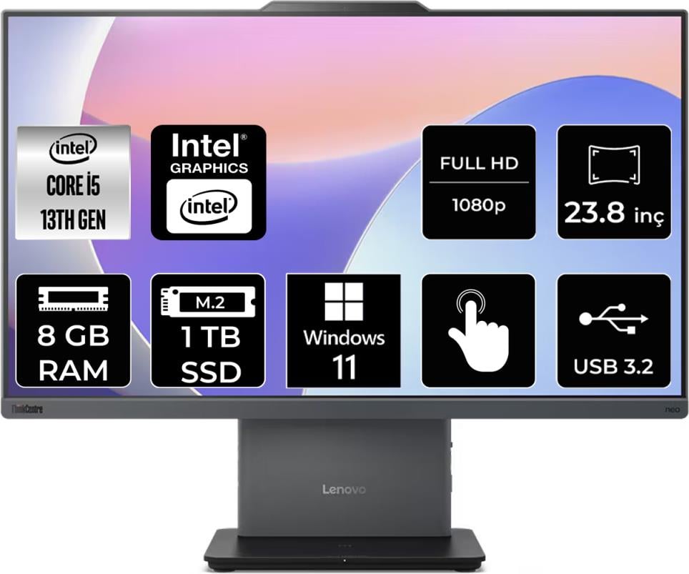 Lenovo Thinkcentre Neo 50A Intel Core I5 13420H 8gb 1tb SSD 23.8