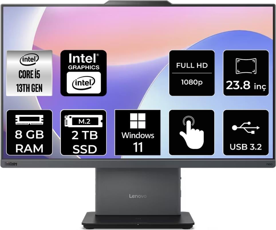 Lenovo Thinkcentre Neo 50A Intel Core I5 13420H 8gb 2tb SSD 23.8