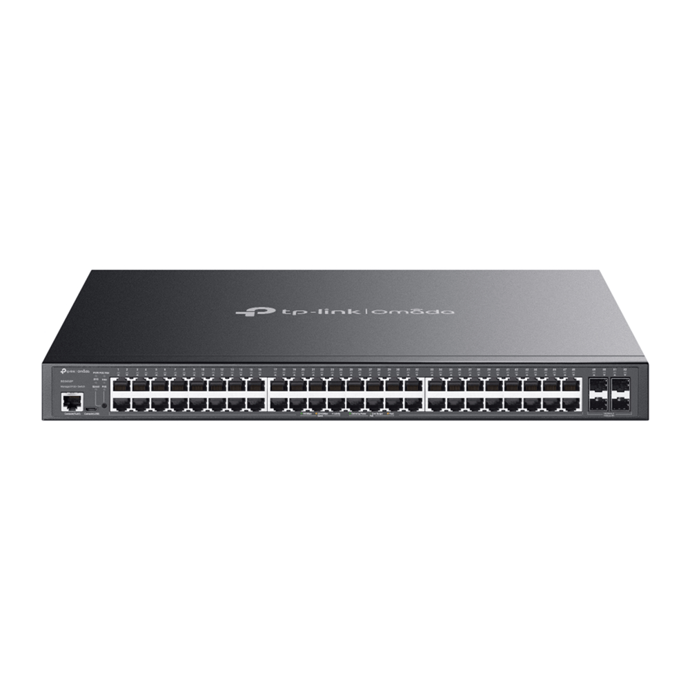 TP-Link TL-SG3452P 48 Port 10/100/1000 Mbps Gigabit 4 Port SFP Switch