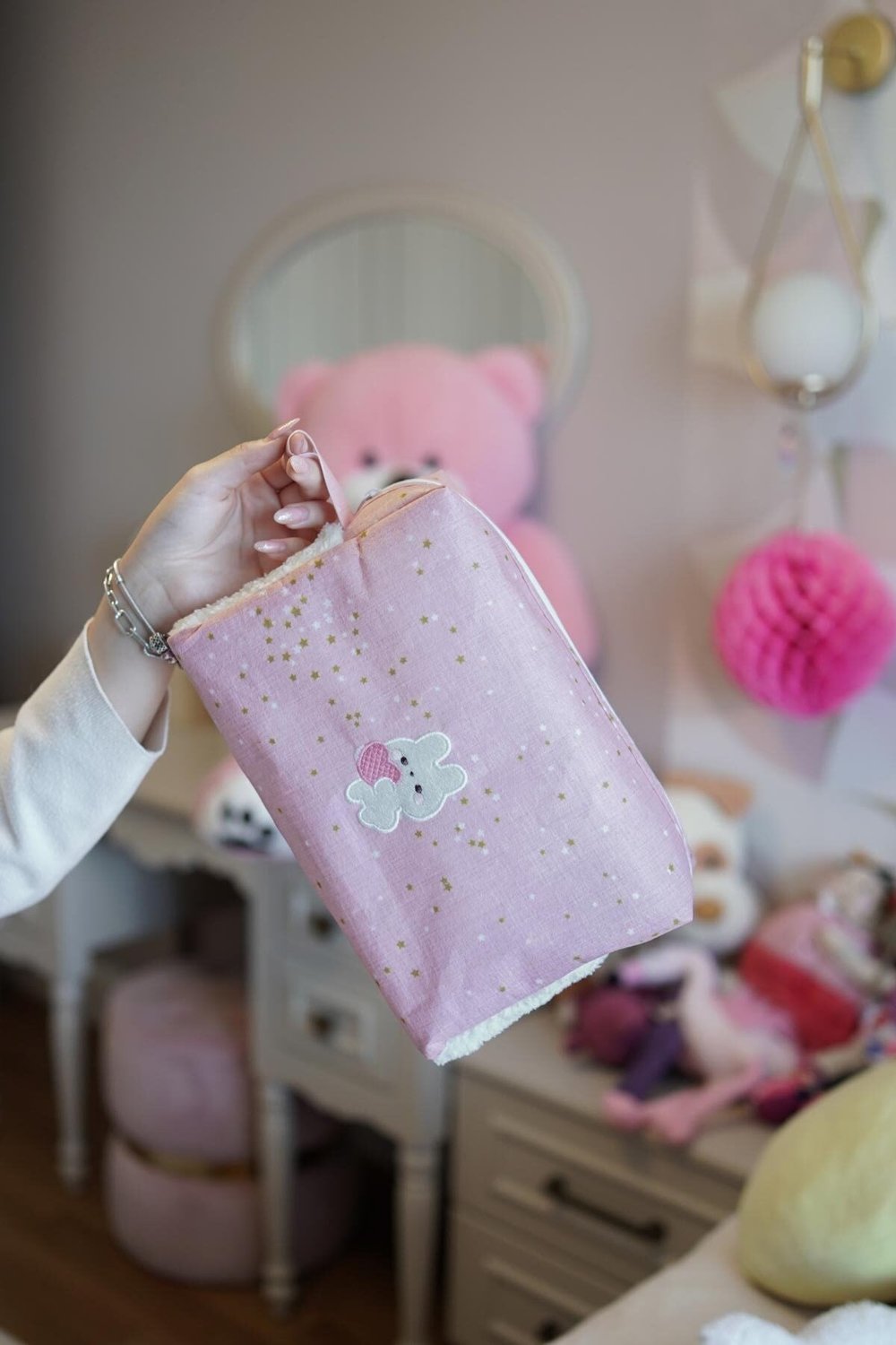 Baby 2 li Çanta İçi Düzenleyici Pembe Pembe