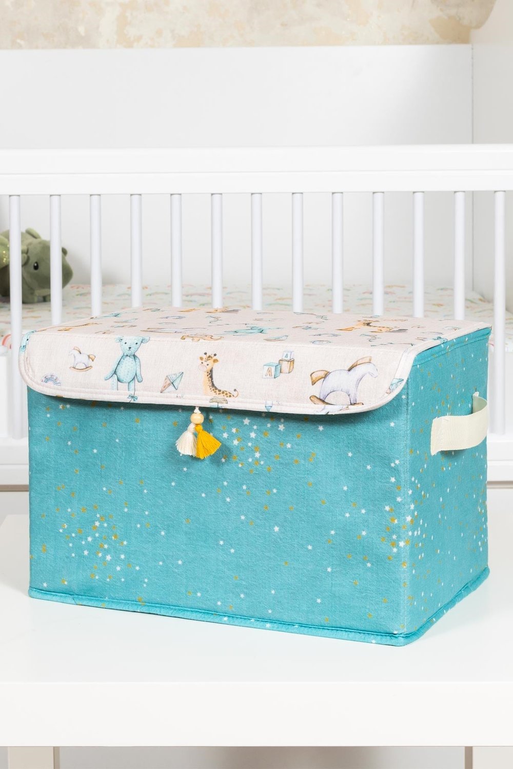 Baby Kapaklı Kutu Mini Mavi Mavi