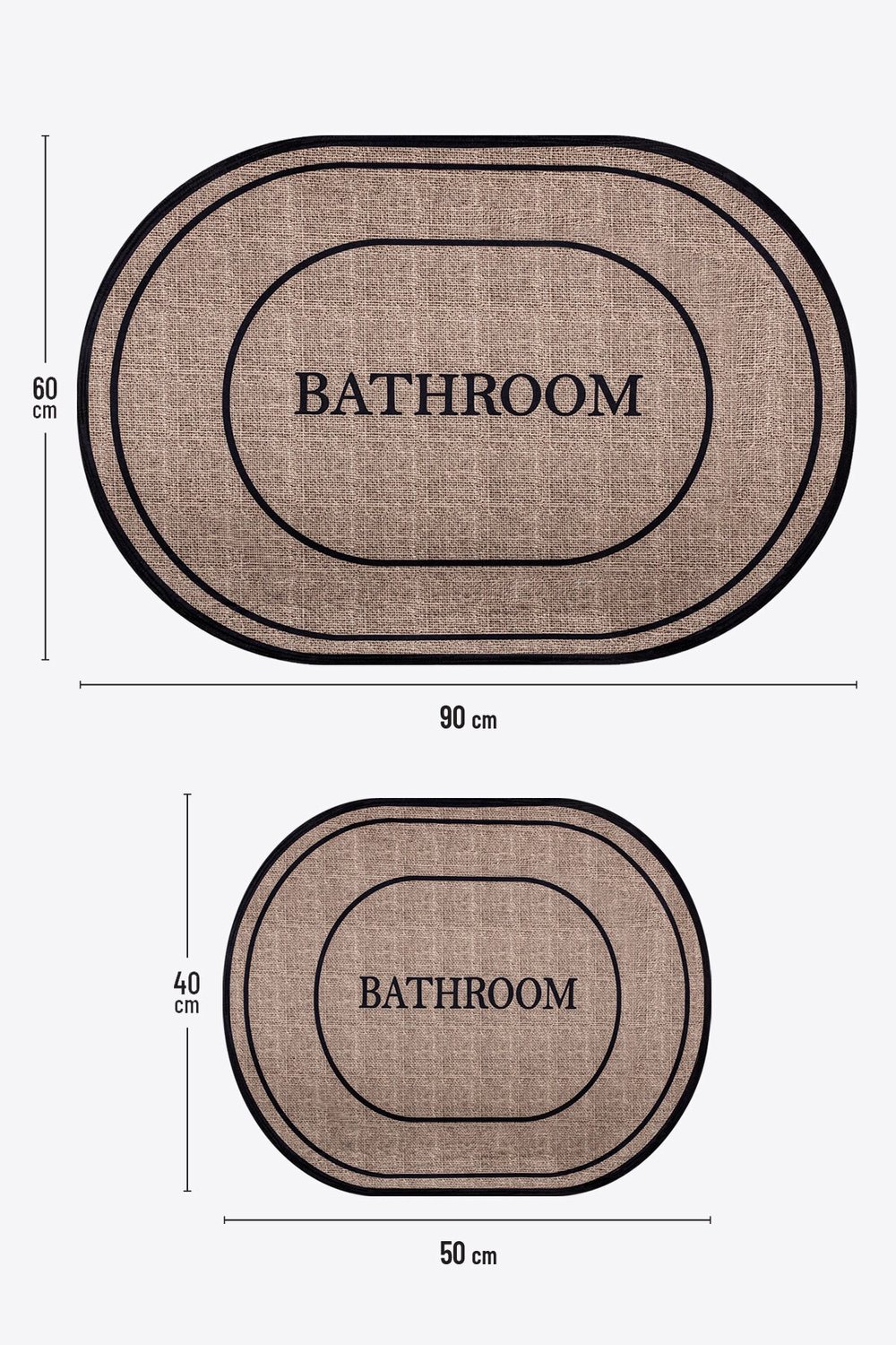 Eko Dijital 2 Li Klozet Takımı Bathroom Kahverengi