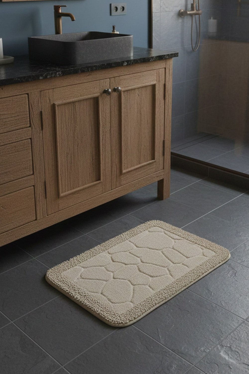Pamuk Makarna Paspas Bej 50x60 Cm Bej