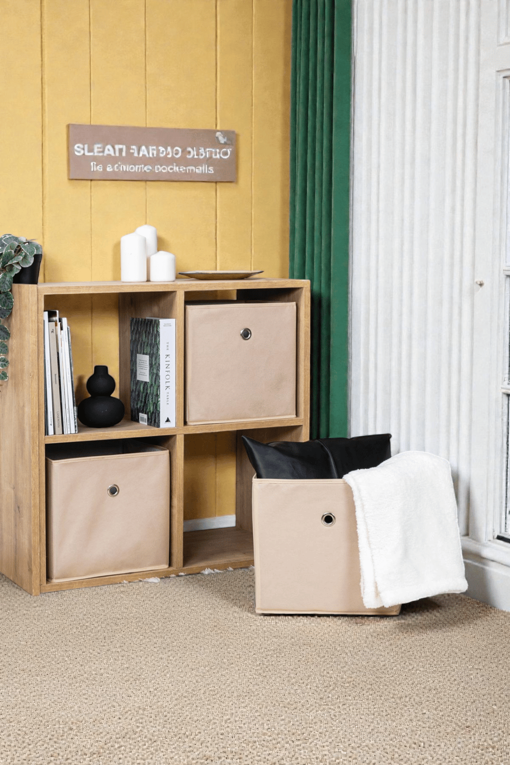 Raf Organizer Bej 30x30 3lü Bej