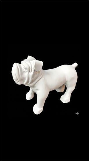 Buldog Köpek Ham Polyester