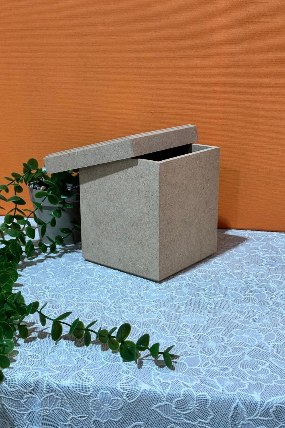 AHŞAP KUTU  14 X 14 X 14 CM