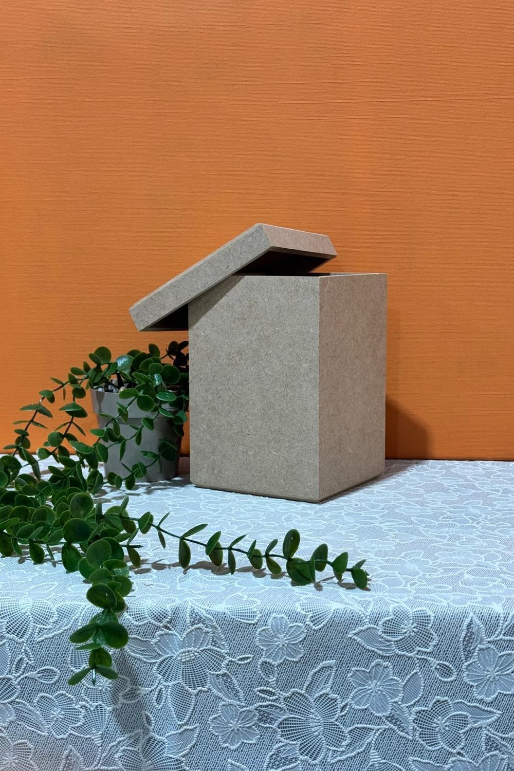AHŞAP KUTU  14 X 14  X18 CM