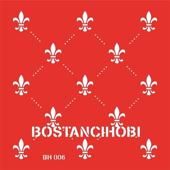Bostancı Hobi Stencil BH006  20X20