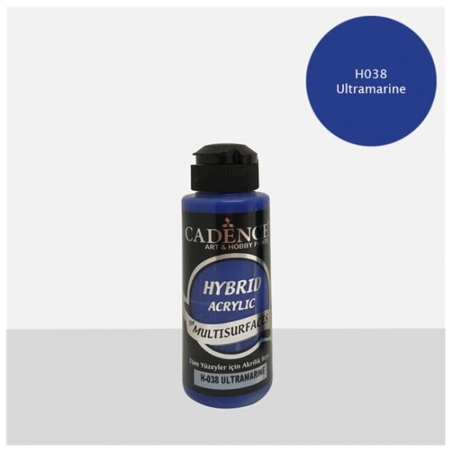 Cadence Hybrid Akrilik Boya 120 ml Ultramarine H038