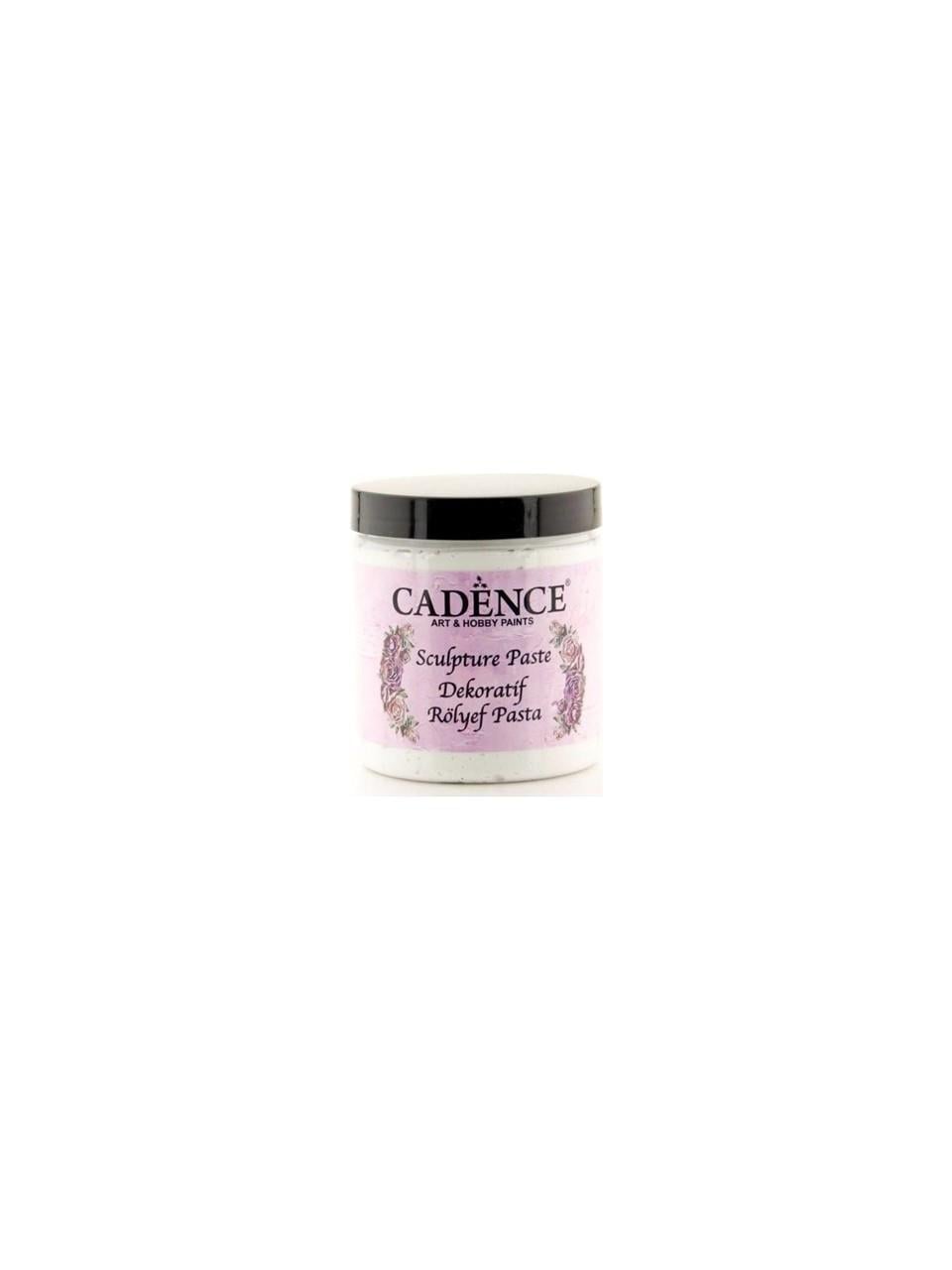 Cadence Sculpture Paste Dekoratif Rölyef Pasta 250 Ml Beyaz 3657