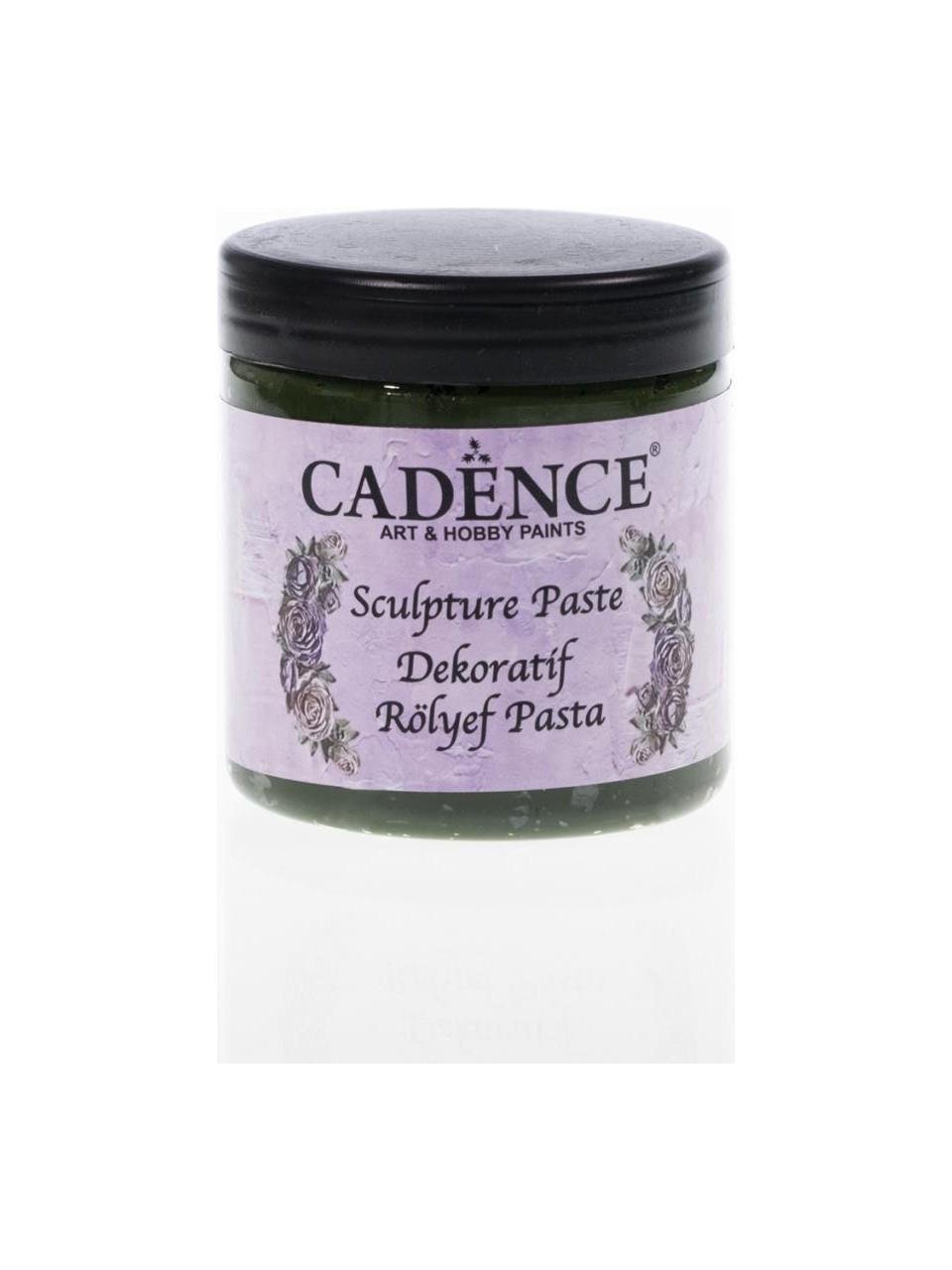 Cadence Sculpture Rölyef Pasta 6862 Yaprak Yeşili 250 ml