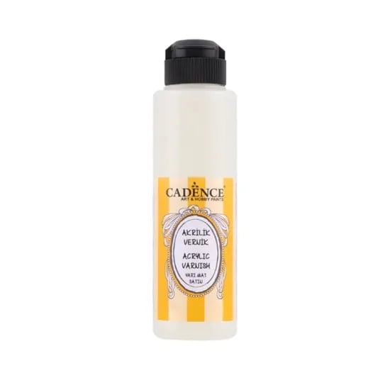 Cadence Su Bazlı YARI MAT Vernik 500ML